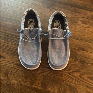 Hey Dude Denim Blue Loafers